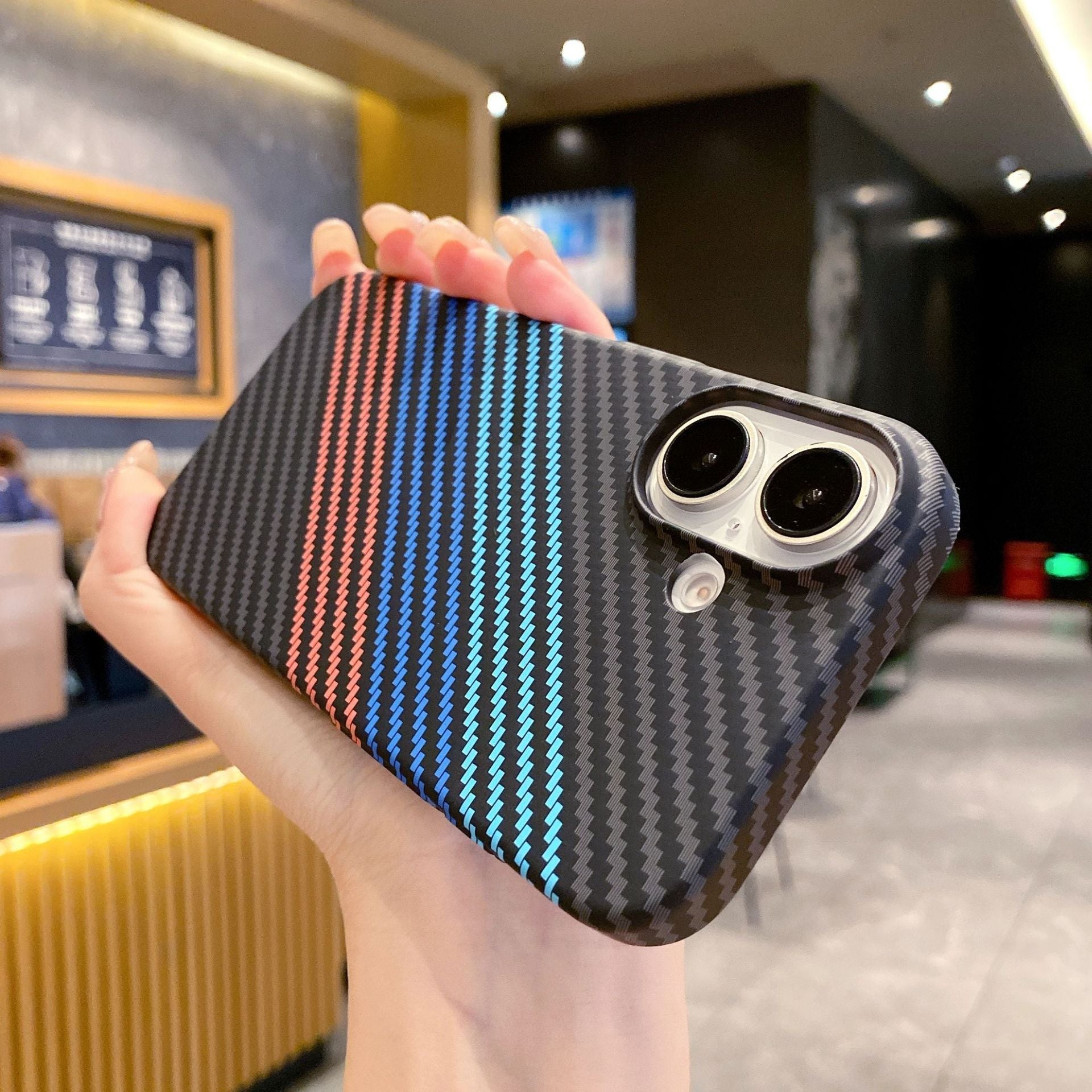 Premium Protective Shockproof Tough Case with Military-Grade Drop Defense, Slim Fit Anti-Scratch Matte Finish Cover for Apple iPhone - Compatible with Wireless Charging, Stylish & Durable Design