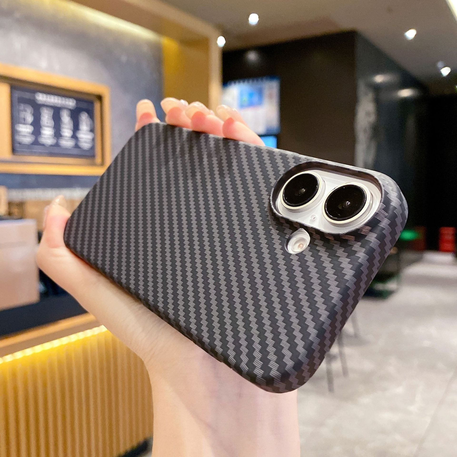 iPhone Premium Protective Shockproof Tough Case with Military-Grade Drop Defense, Slim Fit Anti-Scratch Matte Finish Cover for Apple iPhone - Compatible with Wireless Charging, Stylish & Durable Design